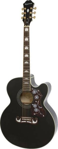 EPIPHONE J-200 EC Studio Black фото 3